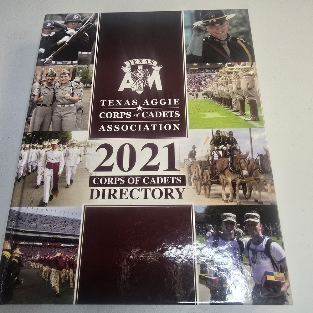 Texas Aggie Corps of Cadets Association 2021 Corps of Cadets Directory Hardcover - Picture 2 of 6